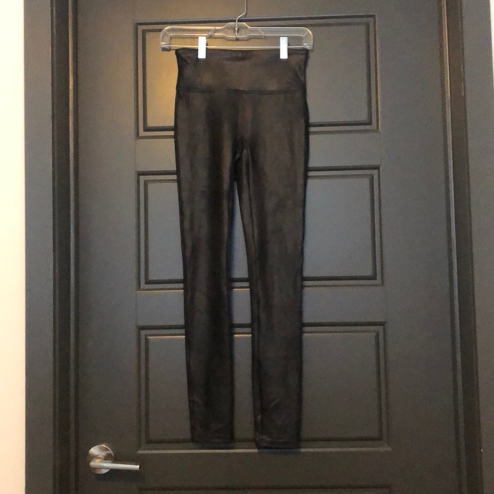 SPANX Faux Leather Leggings